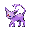 Generation III sprite of Espeon