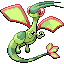 Generation III sprite of Flygon